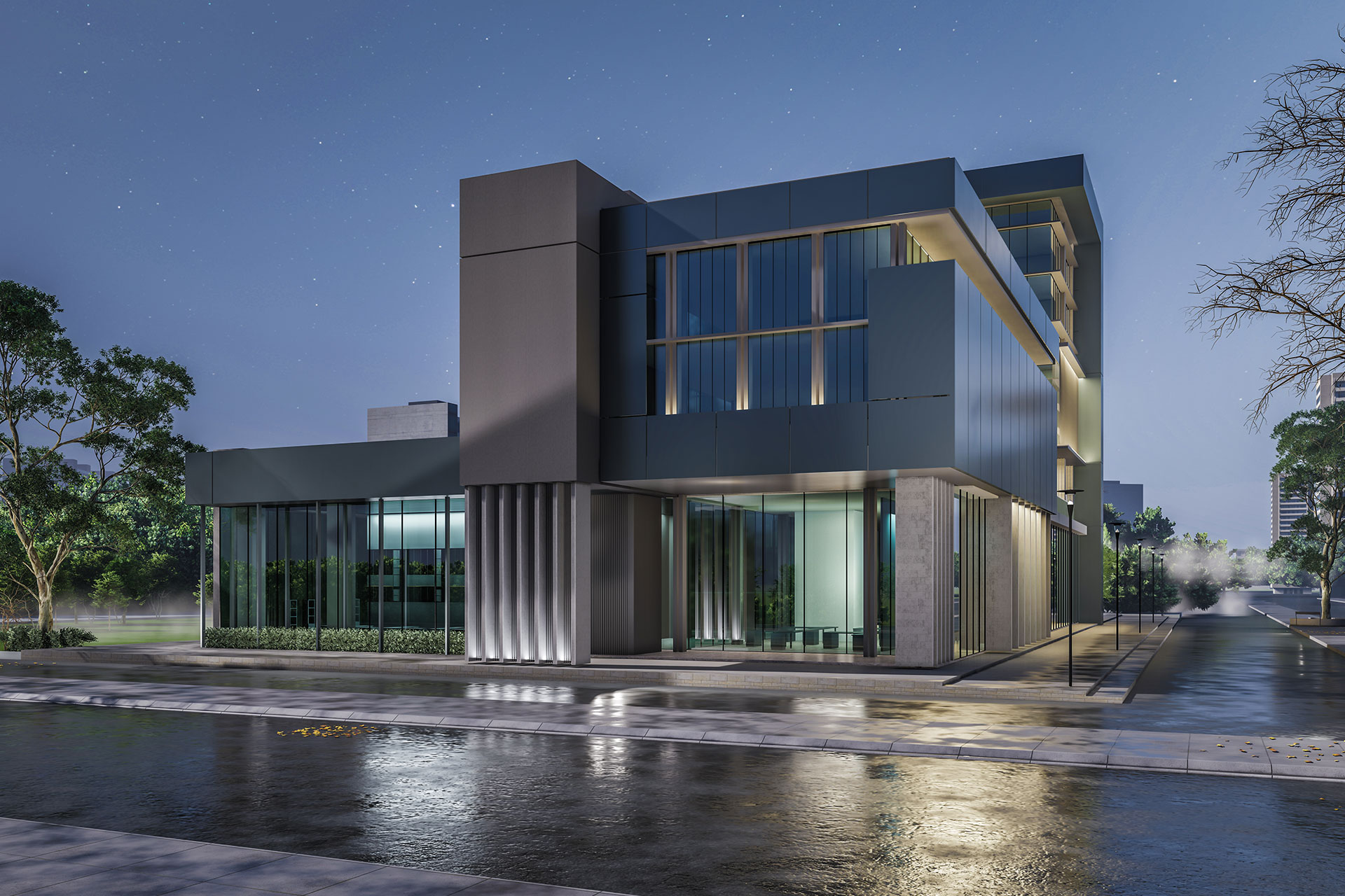 Villa design and construction